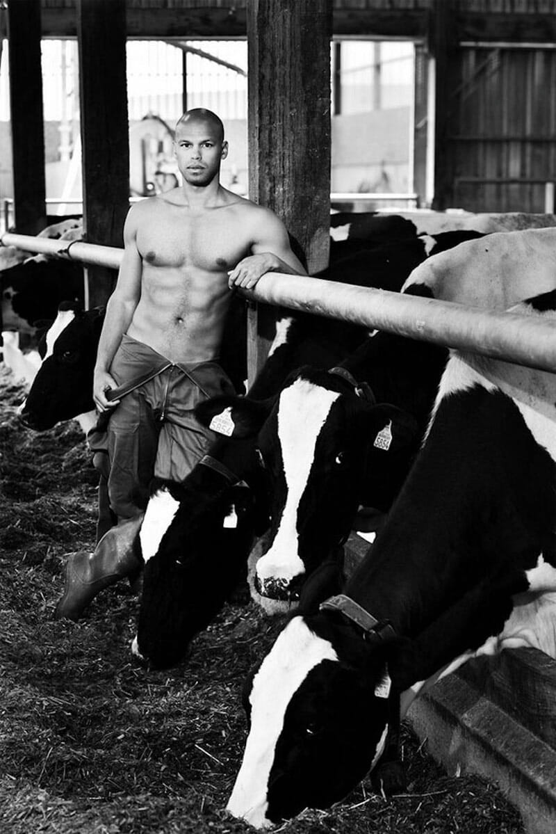 Getting naked for a good cause: from the 2017 French Farmer calendars