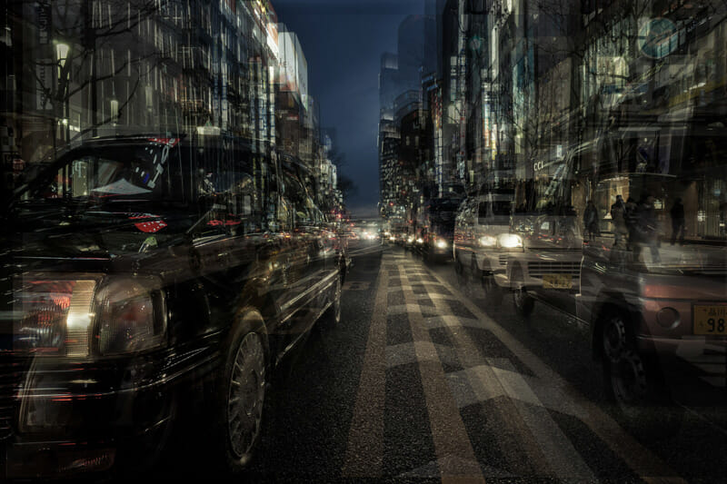 From Riccardo Magherini's time-layering Tokyo series